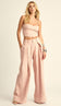 Conjunto Longo Alfaiataria Poliviscose Bruna Rosa | Laguna - Conjunto Bruna Rosa