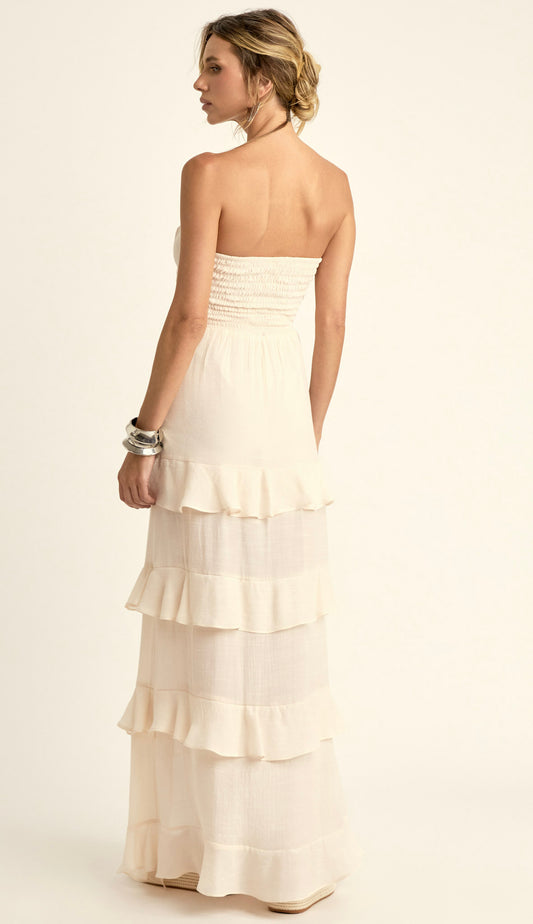Vestido Trento Off White