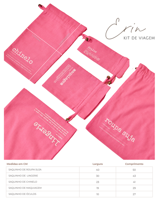Kit De Viagem Erin Acqua