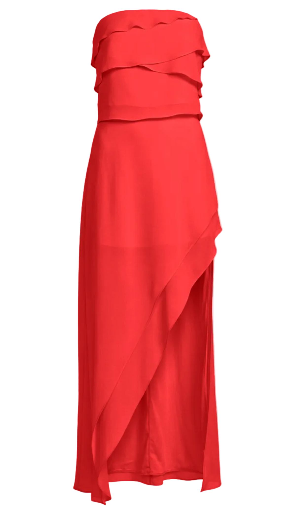 Conjunto Longo Festa Chiffon Brianna Cereja | Laguna