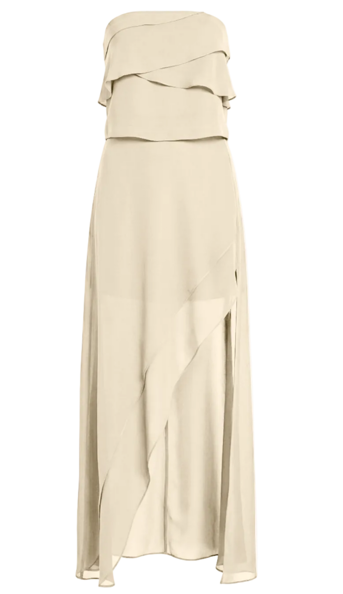 Conjunto Longo Festa Crepe Brianna Off White | Laguna