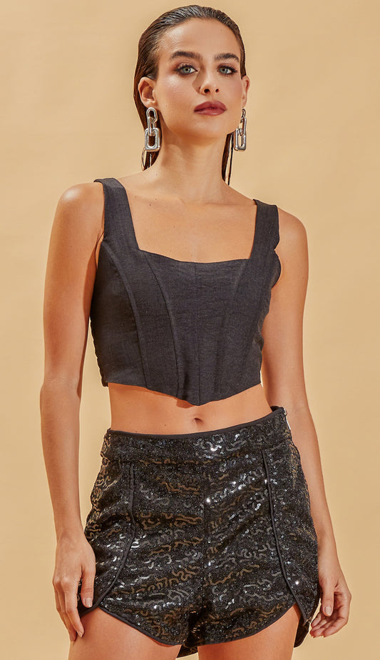 Blusa Lucia Preto