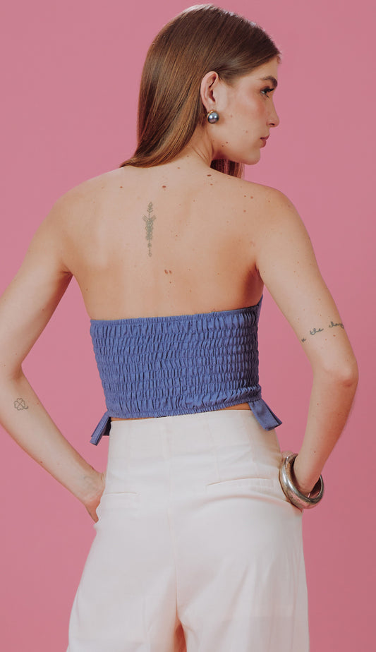 Blusa Elle Azul