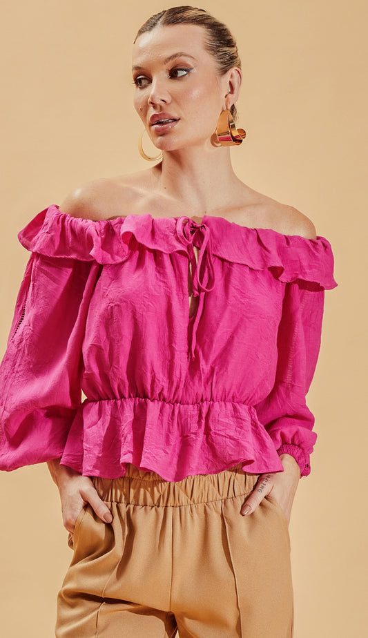 Blusa Jane Magenta