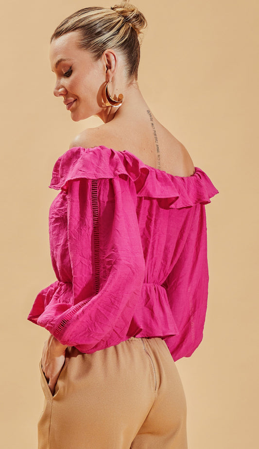 Blusa Jane Magenta