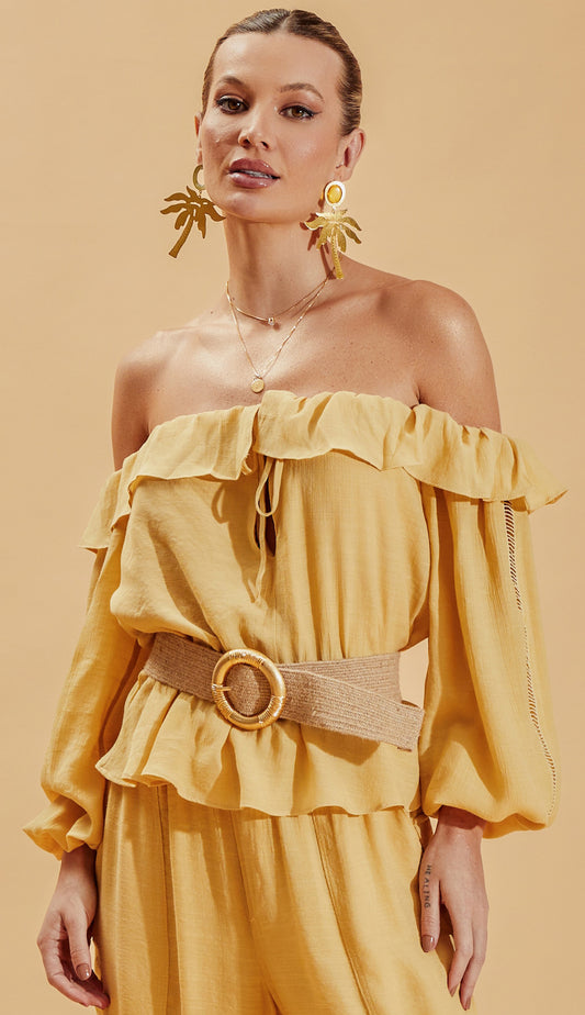 Blusa Jane Amarelo