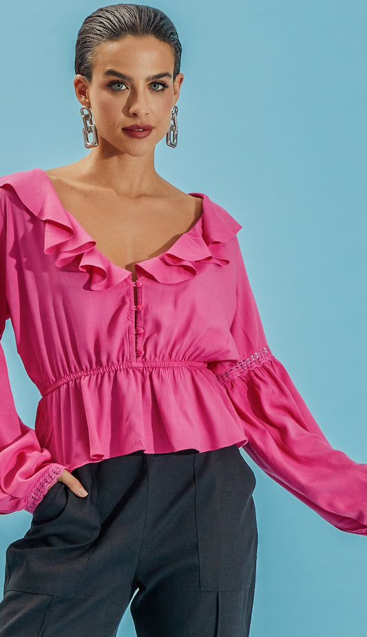 Blusa Jeniffer Rosa