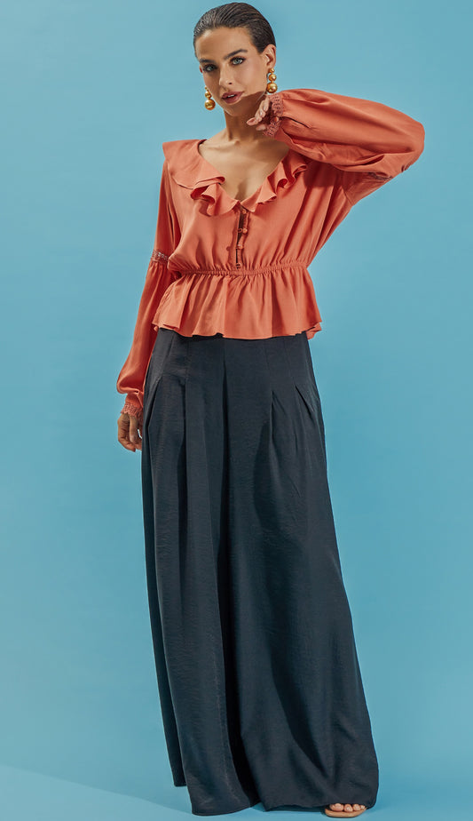 Blusa Jeniffer Caramelo