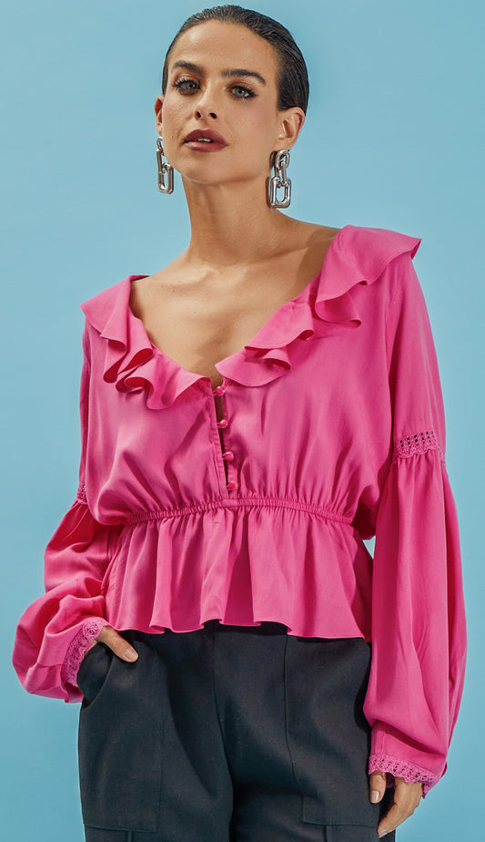 Blusa Jeniffer Rosa