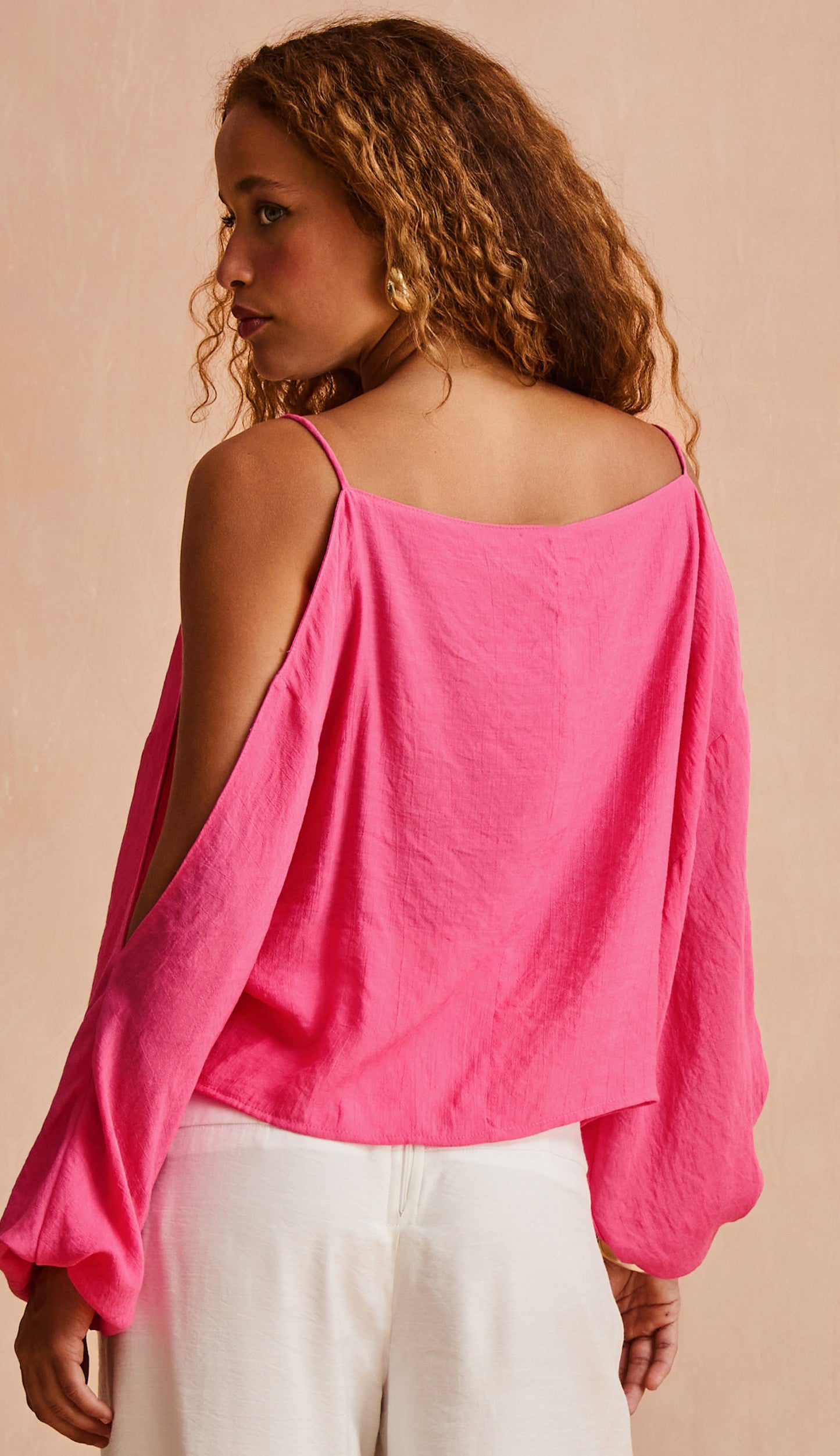 Blusa Leda Rosa