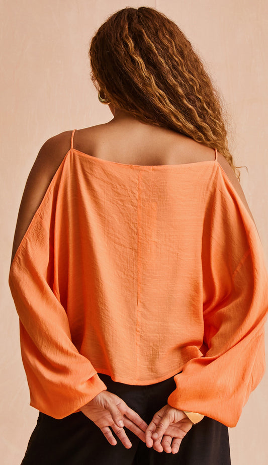 Blusa Leda Laranja