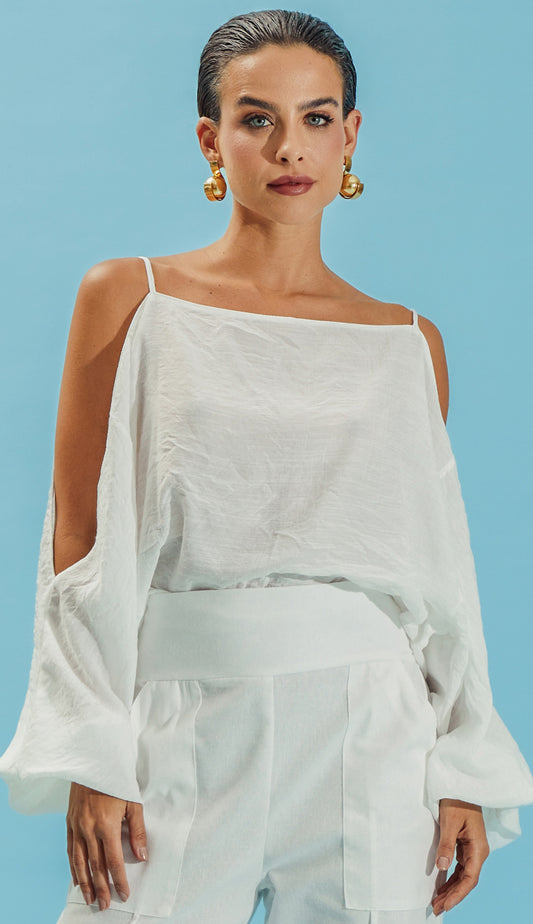 Blusa Leda Off White