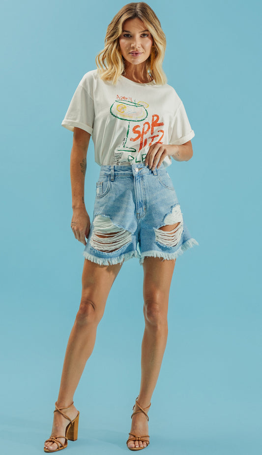 T Shirt Spritz Off White