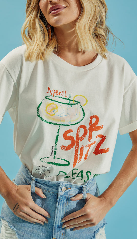 T Shirt Spritz Off White