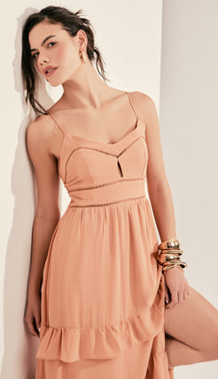 Vestido Fabrizia Mocha