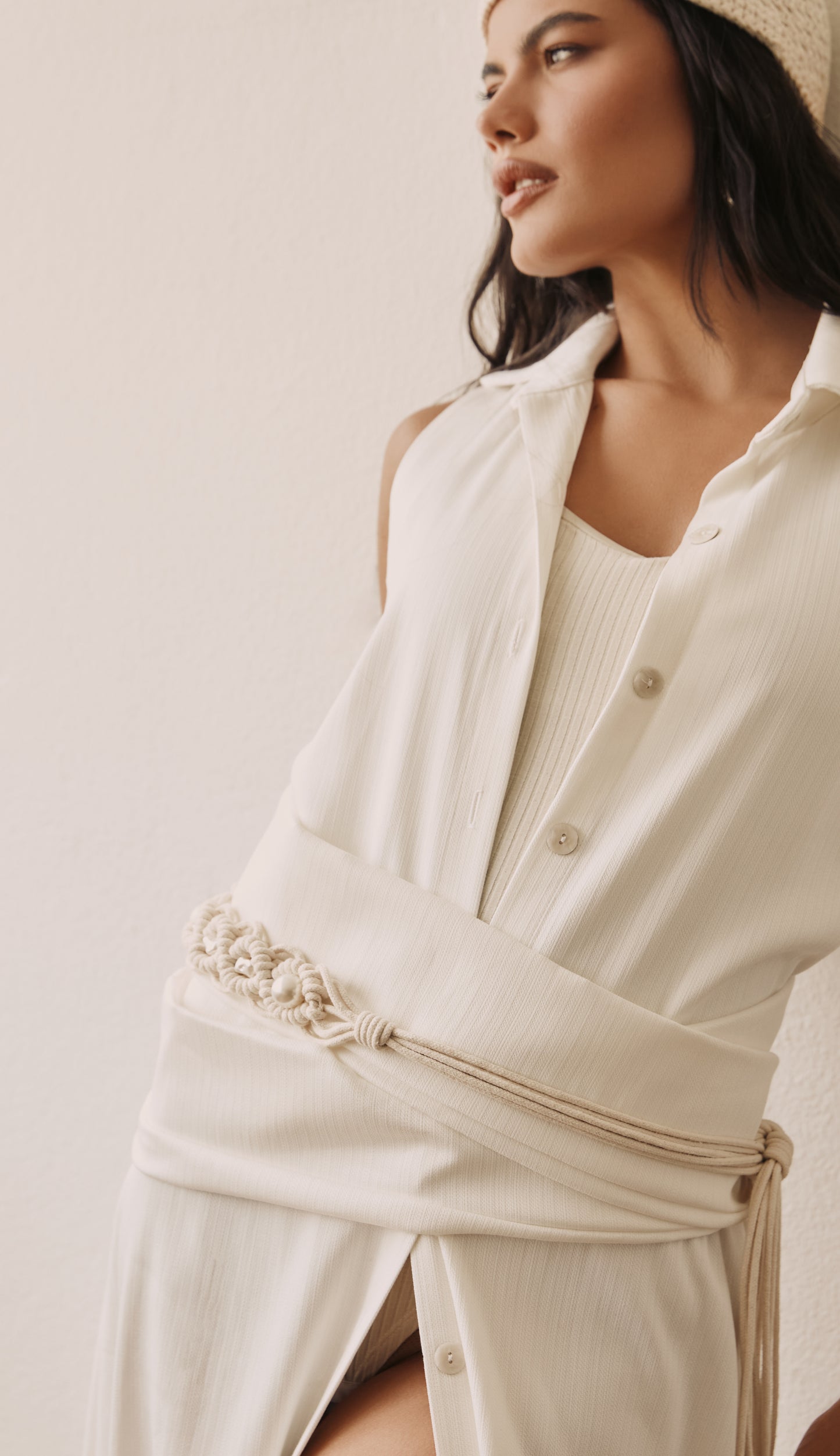 Vestido Paola Off White