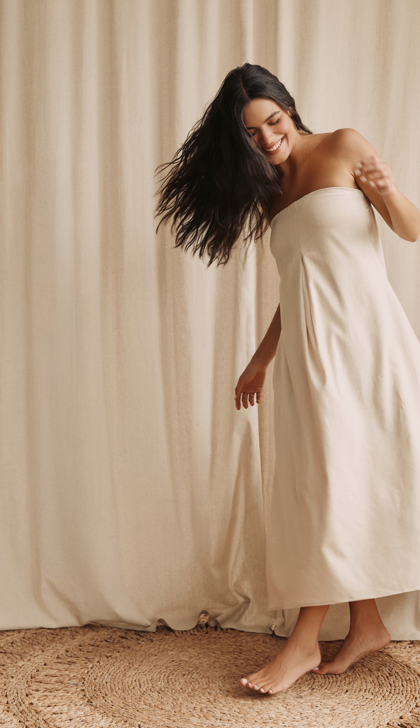Vestido Philippines Natural