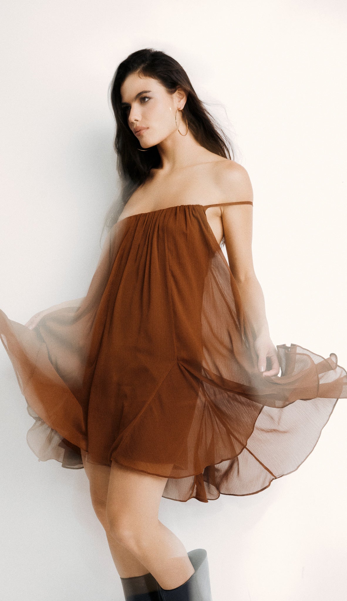 Macaquinho Crepe Chiffon Marta | Laguna