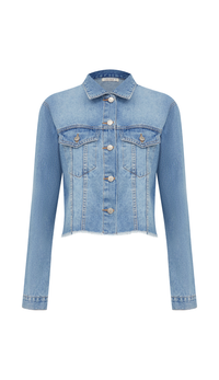 Jaqueta Carina Jeans Escuro