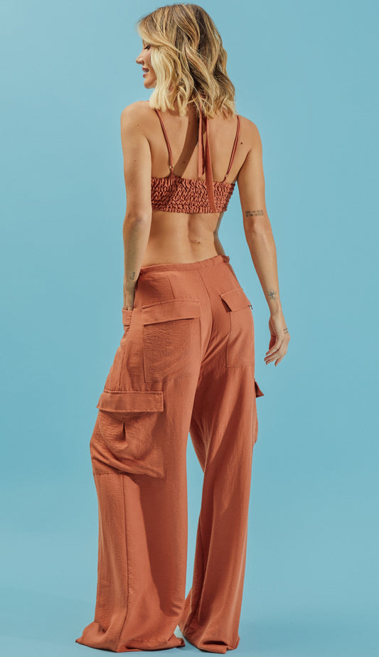 Conjunto Chiara Caramelo