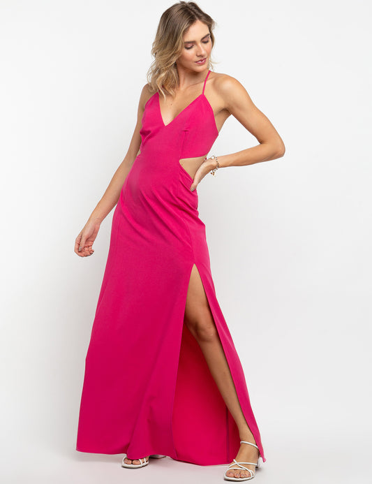 Vestido Longo Cinthia Pink