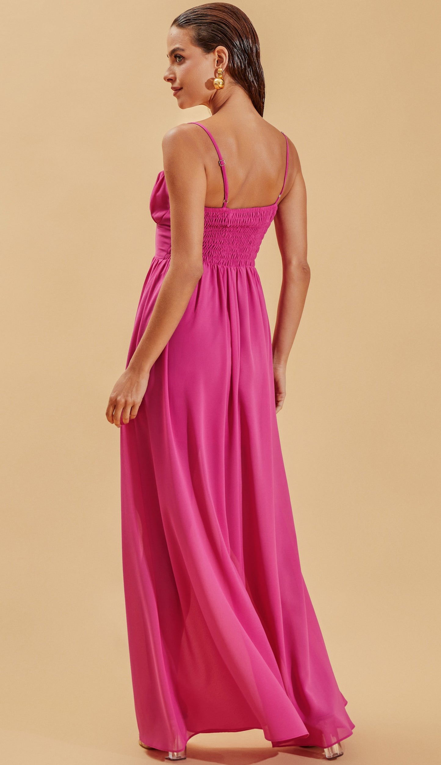 Vestido Clarita Magenta