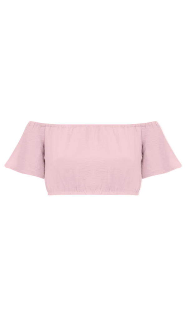 Conjunto em Crepe Texturizado com Efeito Amassadinho Berta Lilás | Laguna