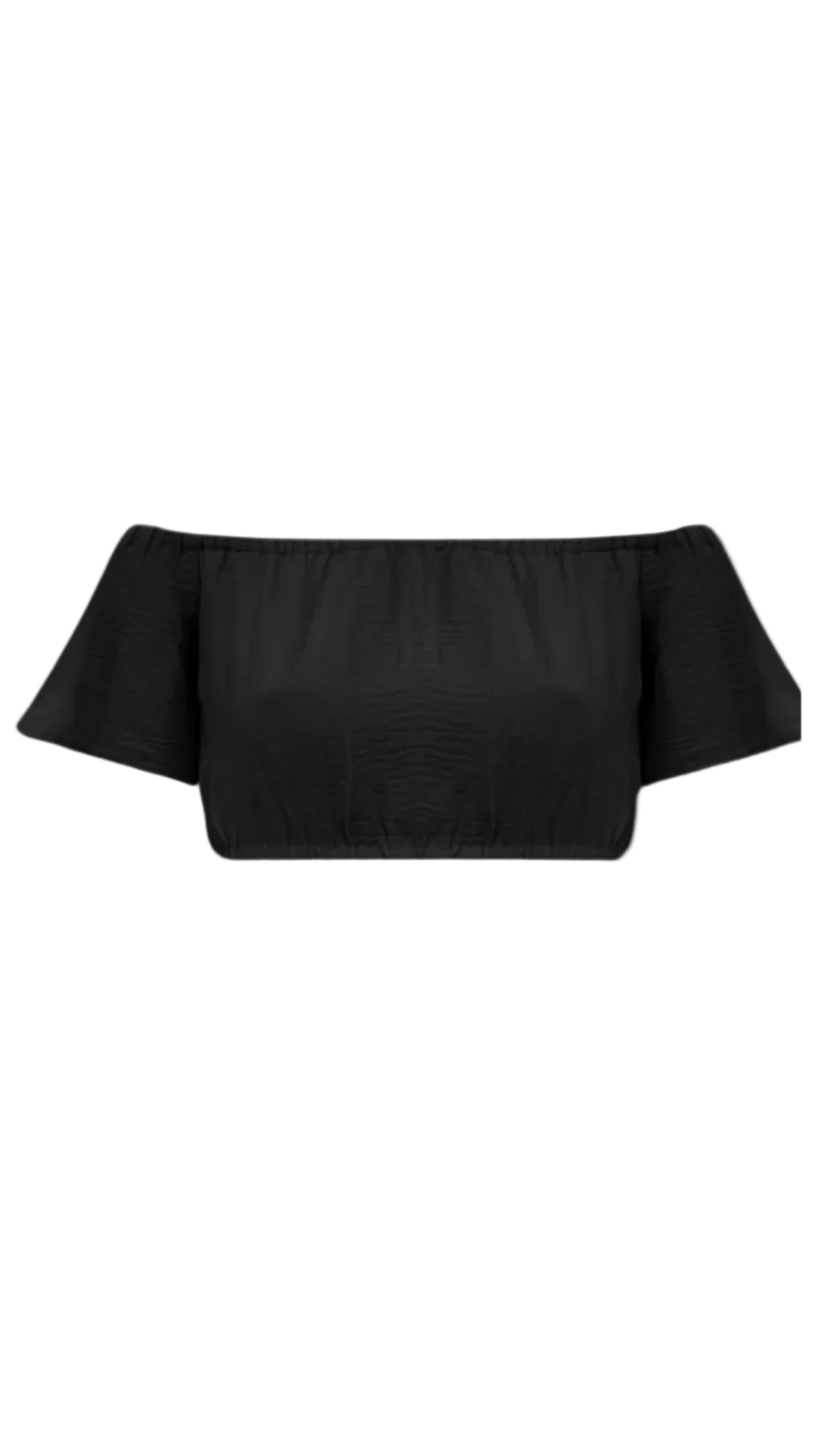 Conjunto em Crepe Texturizado com Efeito Amassadinho Berta Preto | Laguna