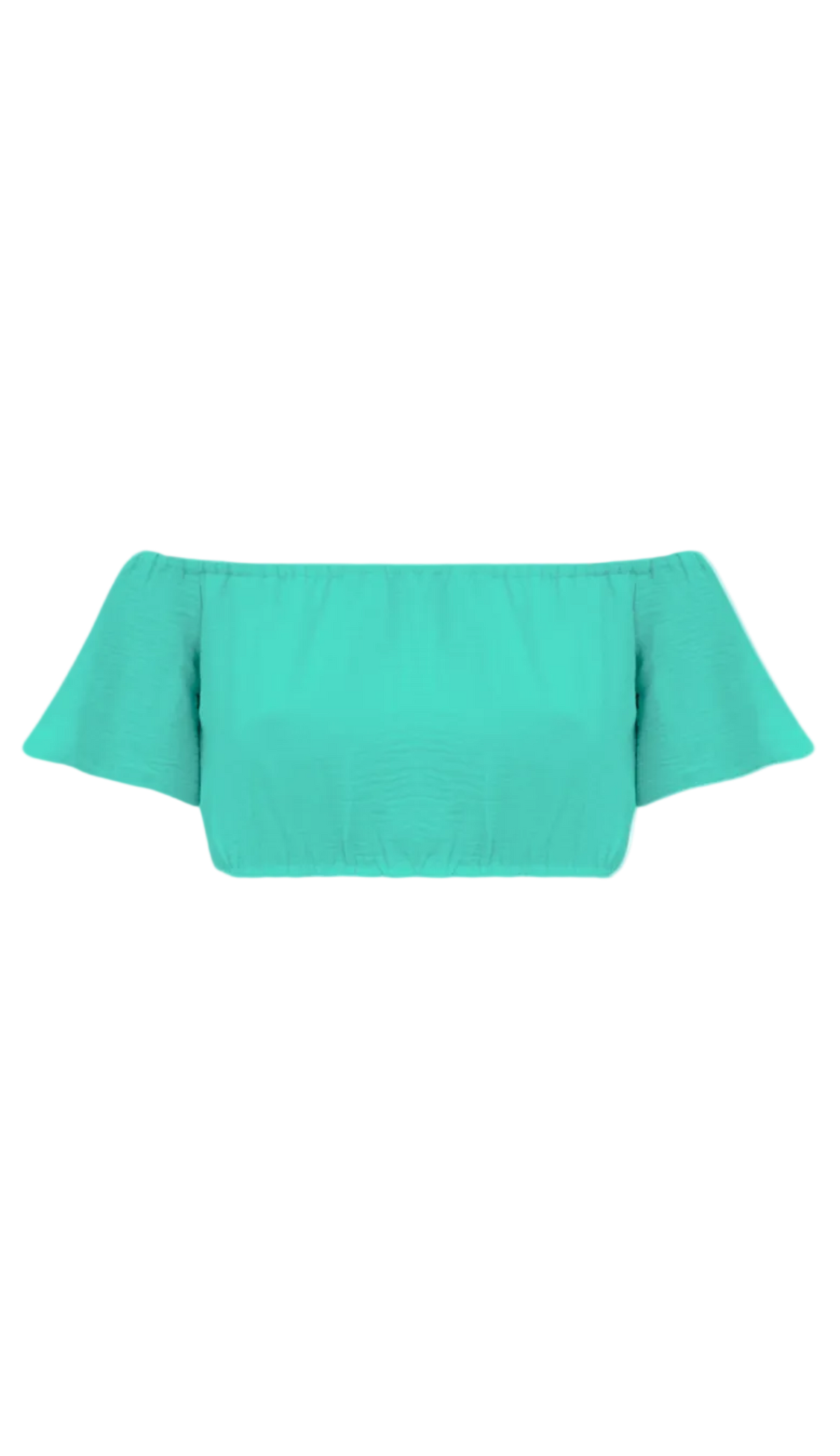 Conjunto em Crepe Texturizado com Efeito Amassadinho Berta Verde | Laguna