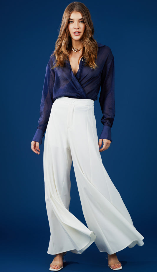 Calça Benedita Off White