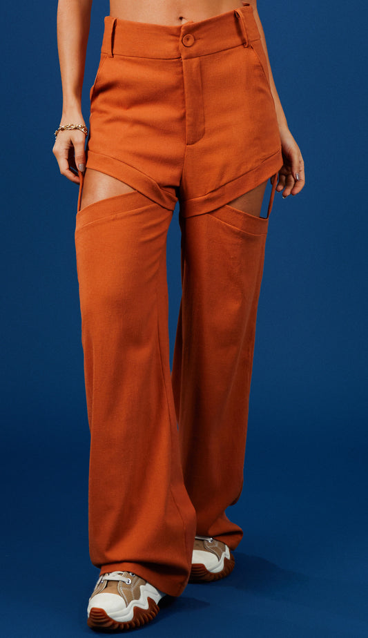 Calça Boiçucanga Caramelo