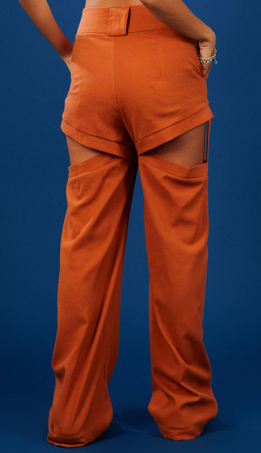 Calça Boiçucanga Caramelo