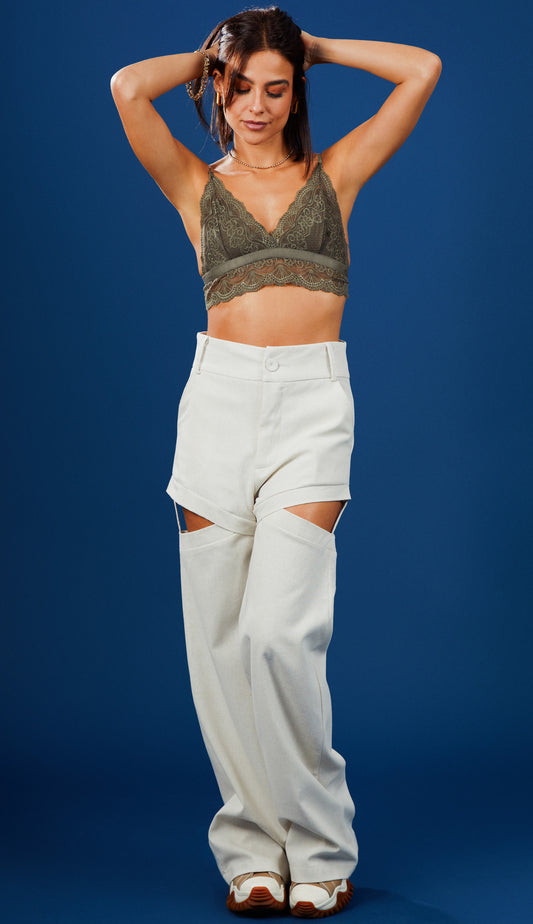 Calça Boiçucanga Chantilly