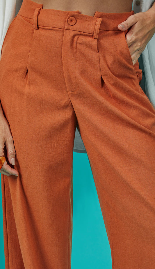 Calça Evangelina Caramelo