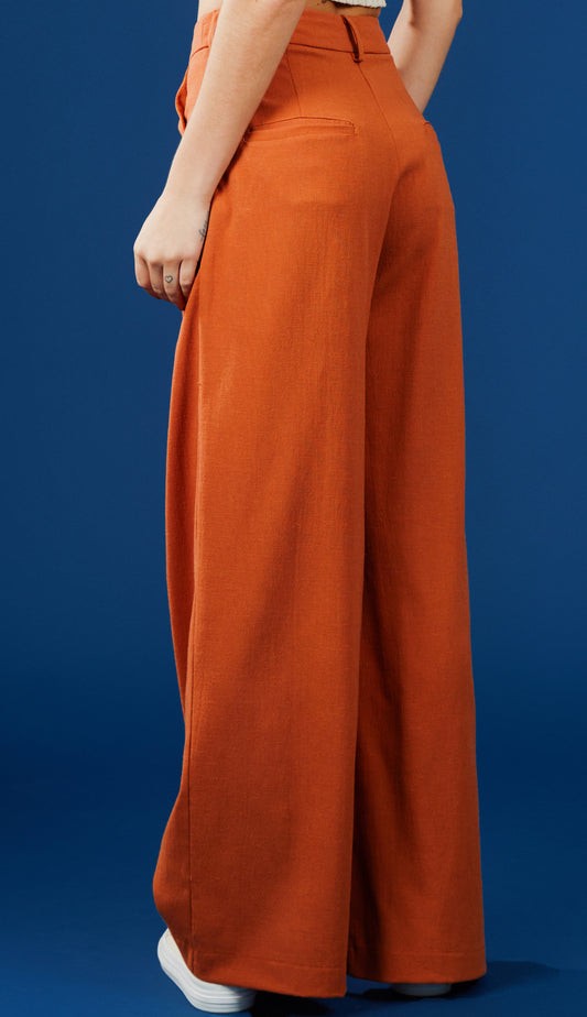 Calça Evangelina Caramelo