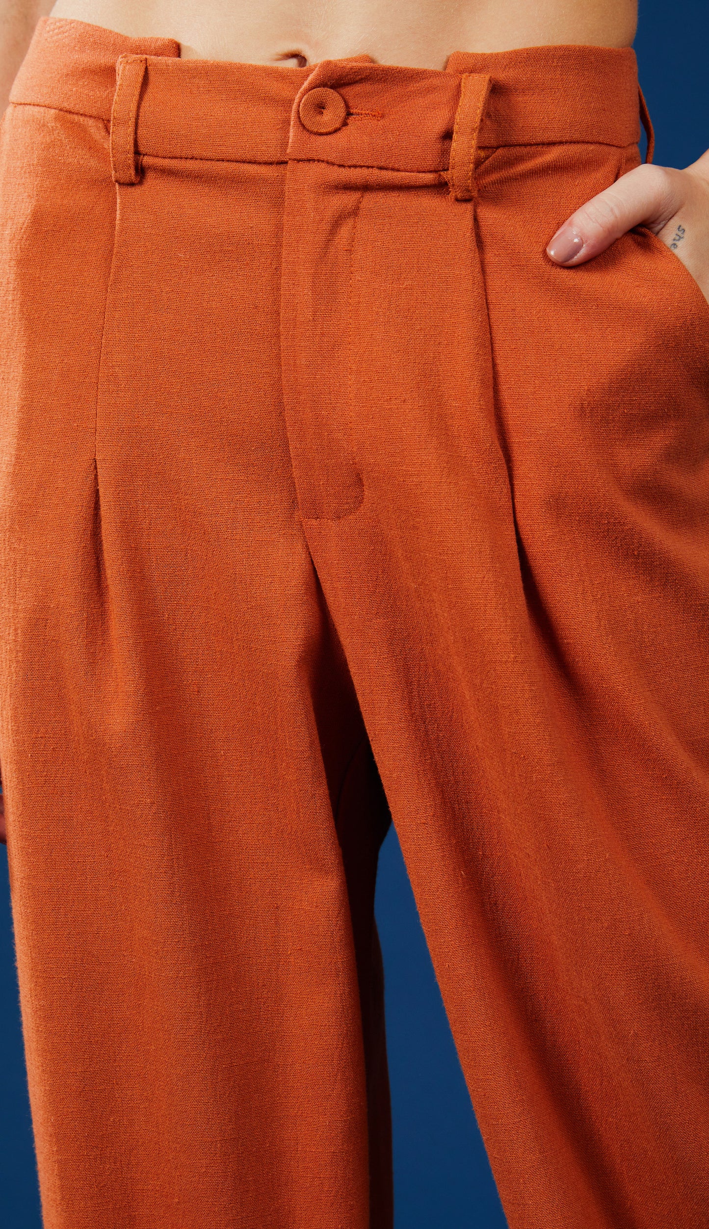 Calça Evangelina Caramelo