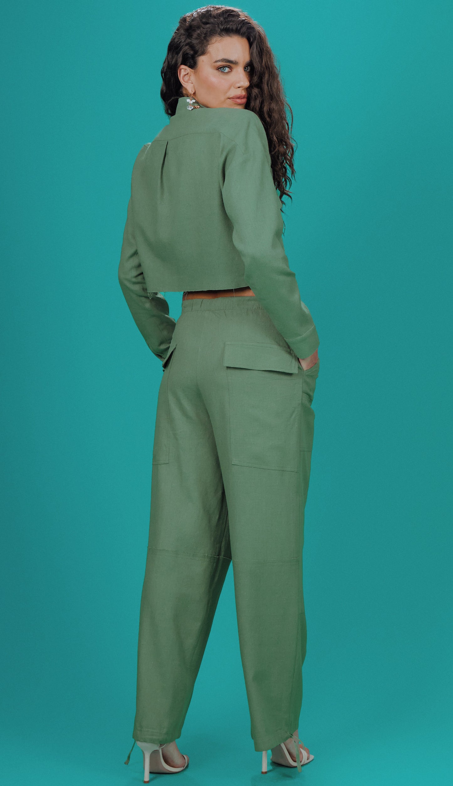 Calça Famosa Verde