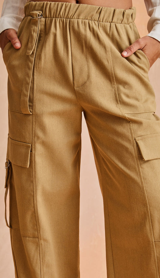 Calça Ju Caqui