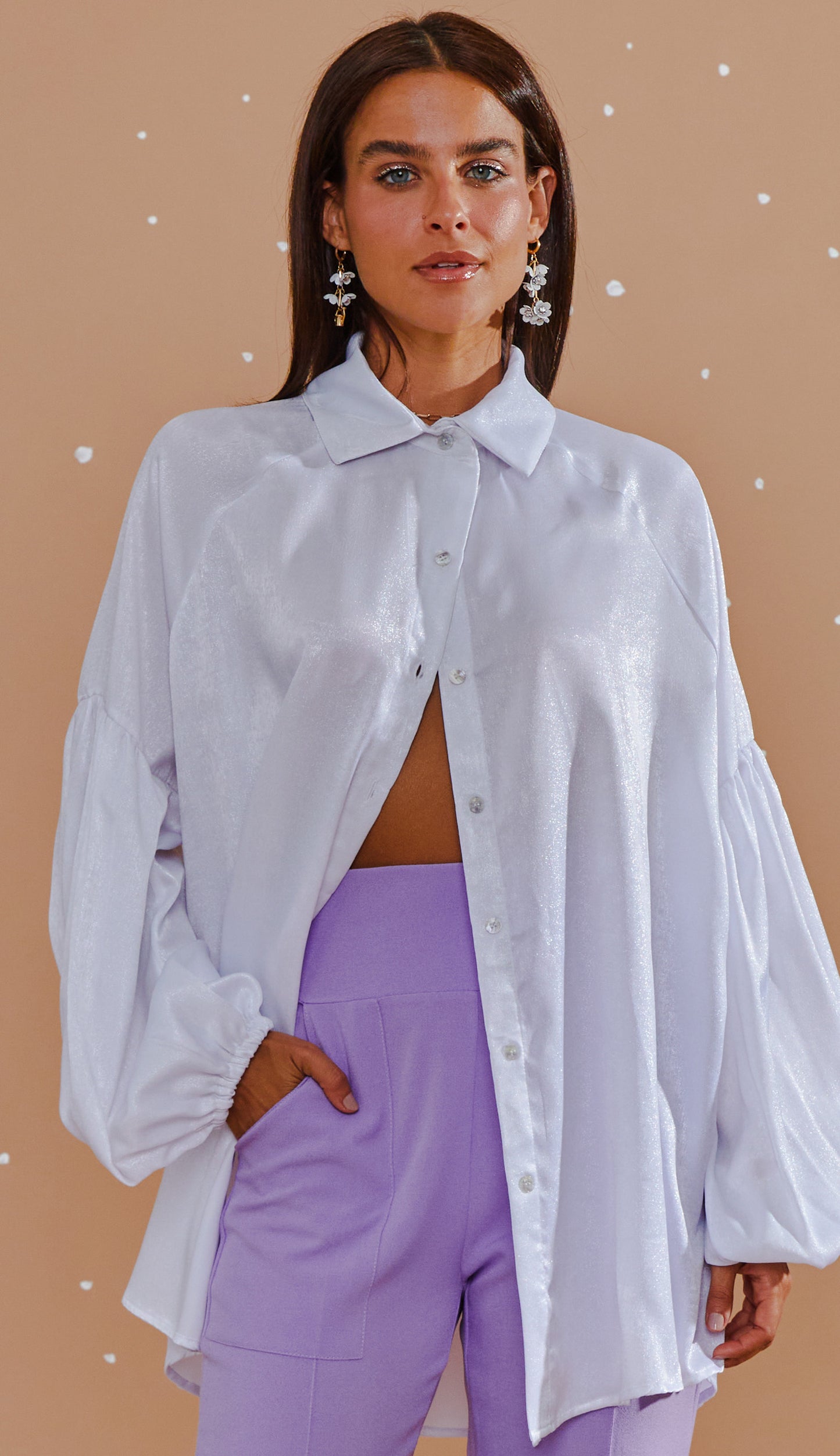Camisa Fabienne Off White