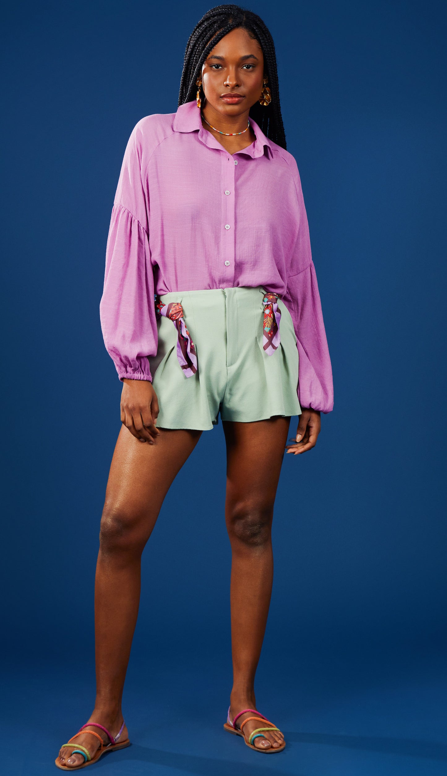 Camisa Fabienne Violeta
