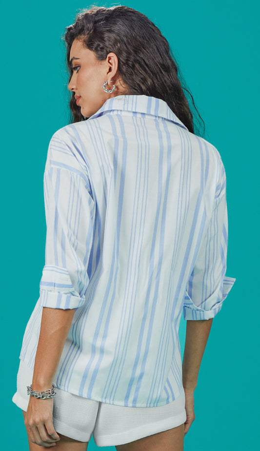 Camisa Gabbie Azul