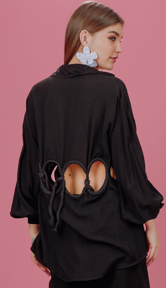 Camisa Nataly Preto