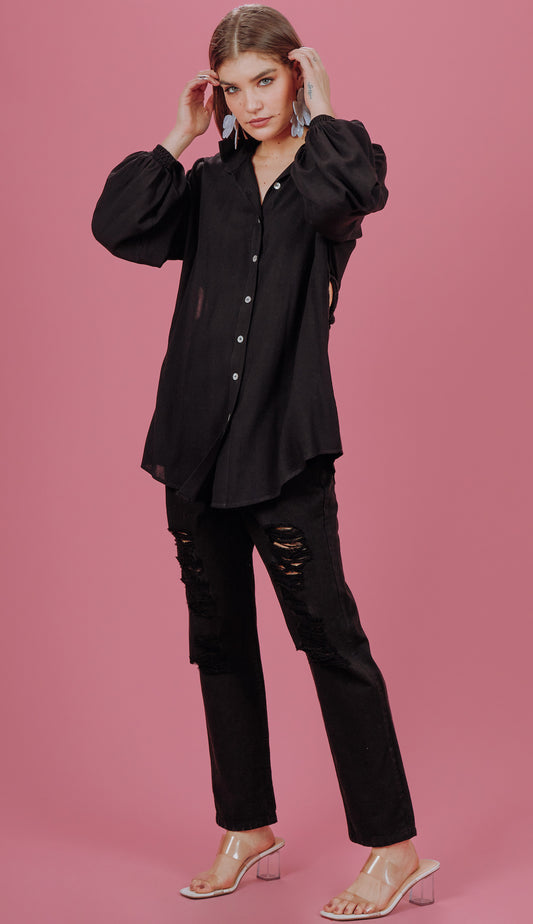 Camisa Nataly Preto