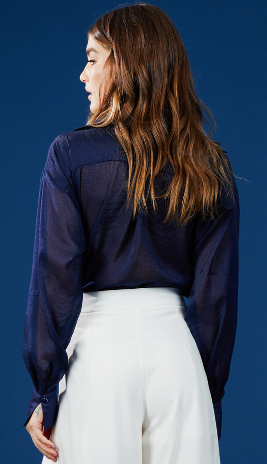 Camisa Pluma Safira