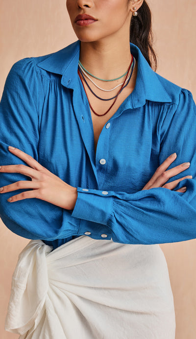 Camisa Luana Azul