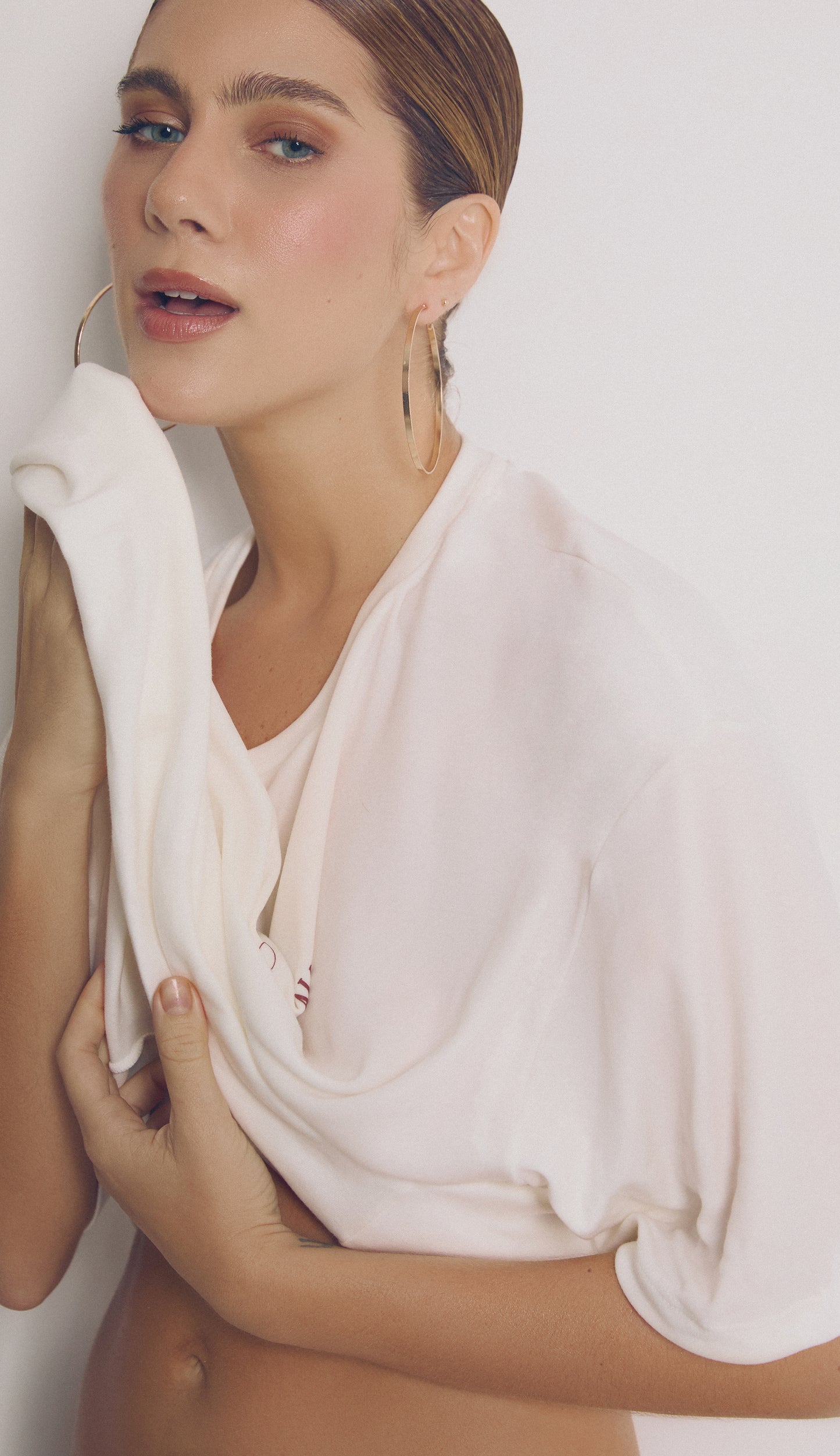 Camiseta Algodão Egipcio Fiji Off White