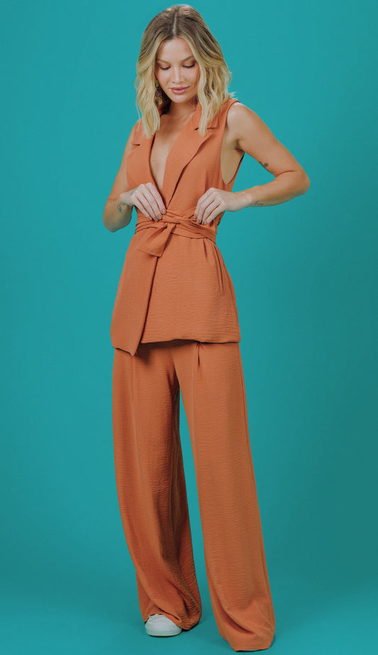 Conjunto Elô Caramelo