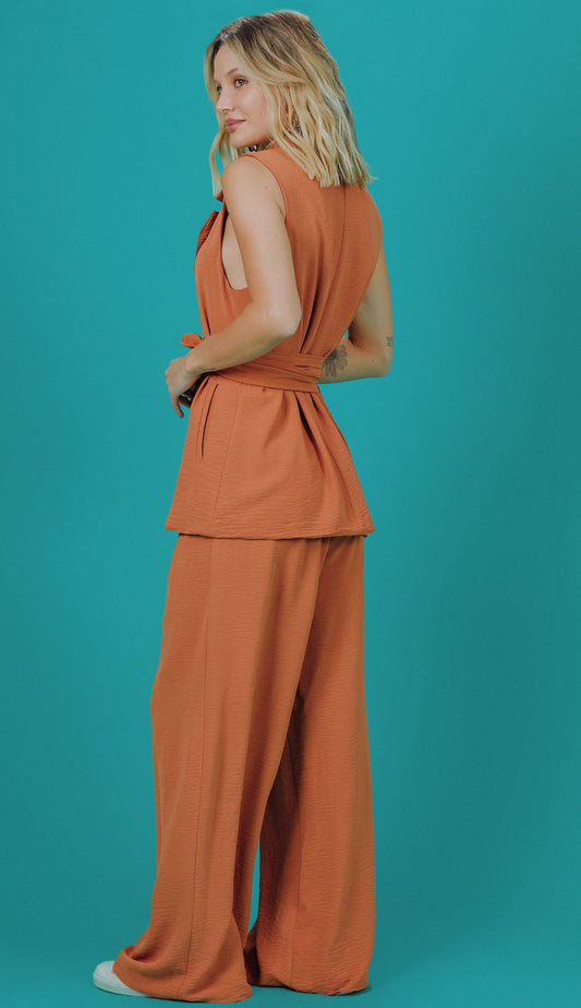 Conjunto Elô Caramelo