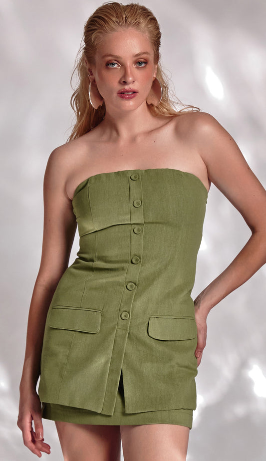 Conjunto Thalia Verde