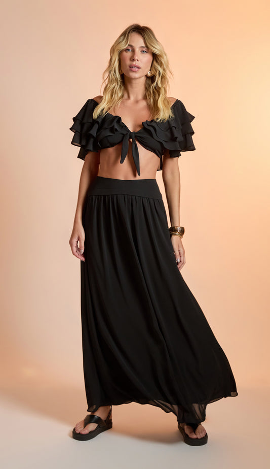 Conjunto Barcelona Preto